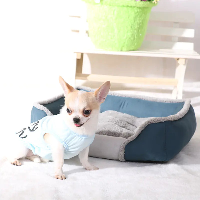 Cama para perro transpirable y acogedora – perfecta para otoño e invierno