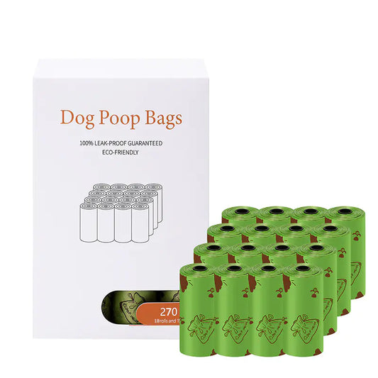 Dispensador Ecológico de Bolsas para Desechos de Perro con Bolsas de 1.2 mm