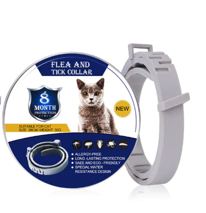 🐾Collar protector contra pulgas y garrapatas para perros y gatos