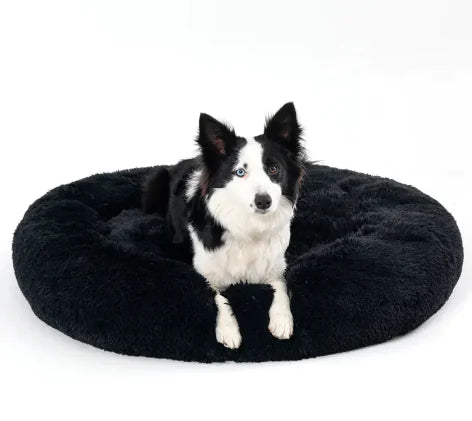 Cama Donut Esponjosa para Mascotas