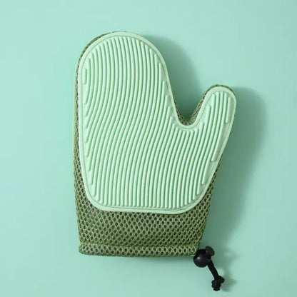 Guantes de Masaje de Silicona para Eliminar Pelo de Mascotas