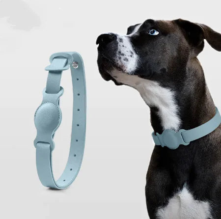 Protector de cuero para collar anti pérdida – Para perros y gatos🐾😻🐶