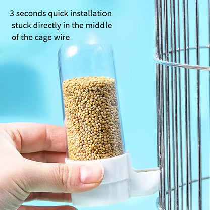 👉 Dispensador automático de agua y comedero para aves