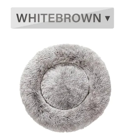 Cama Donut Esponjosa para Mascotas