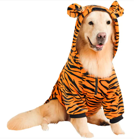 Disfraz de Cachorro de tigre, dinosaurio y conejo para perros  🐯🐶