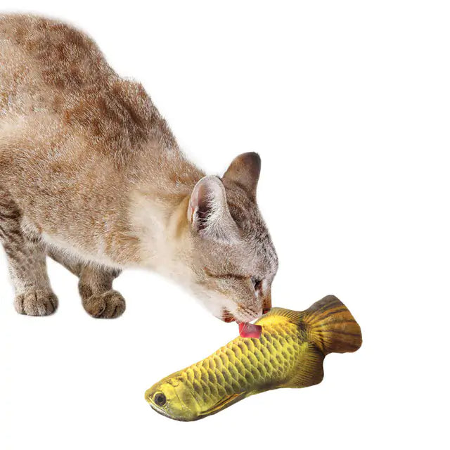 Juguete para Mascotas con Forma de Pez Creativo 🐟