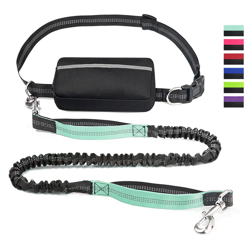 Riñonera Deportiva para Mascotas con Correa – Ideal