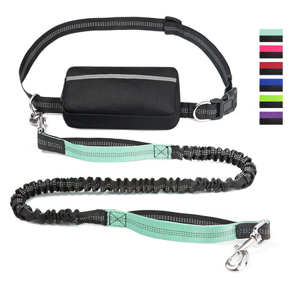 Riñonera Deportiva para Mascotas con Correa – Ideal