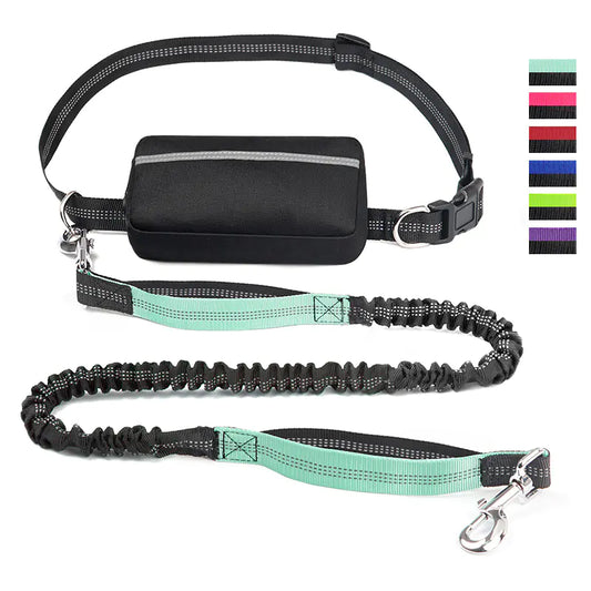 Riñonera Deportiva para Mascotas con Correa – Ideal