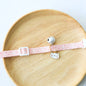 Collar para Gato o Perro con Cascabel Plateado y Placa de Identificación Antipérdida