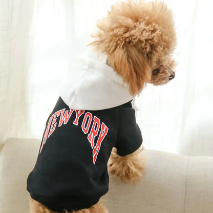 Sudadera con Capucha Casual para Mascotas de Algodón de Rizo🐾