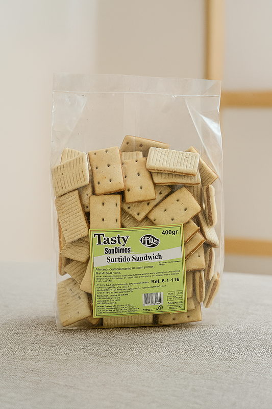 🍪🐶 Tasty Surtido Sandwich – 400 g