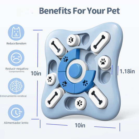 Juguete interactivo para perros y gatos con sonido🧩🐾