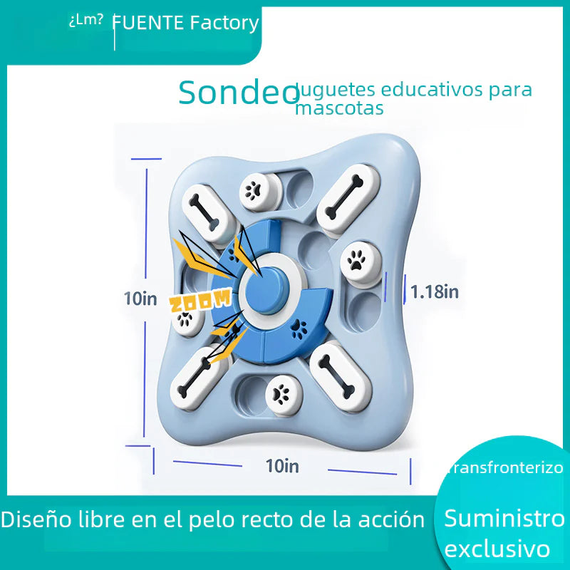 Juguete interactivo para perros y gatos con sonido🧩🐾