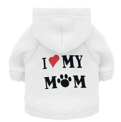 Suéter de forro polar para perro de I LOVE MOM👕🐶