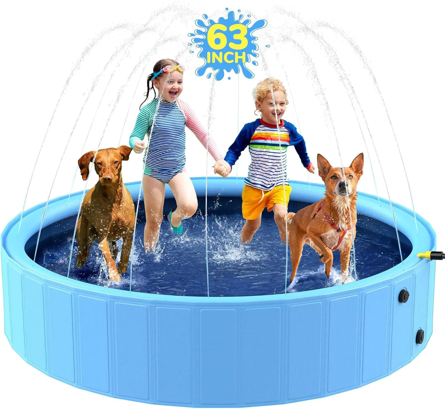 🐶🏡Piscina Plegable para Mascotas – Diversión y Baño para Perros