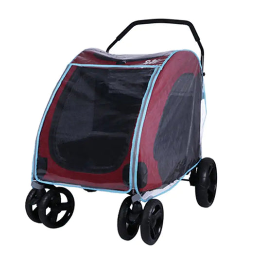 Impermeable tipo poncho para carrito de mascotas, para gatos y perros