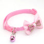🐾 Collar con Lazo y Campanita para Gato o Perro
