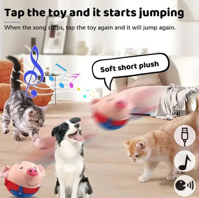 Juguete de Peluche en Movimiento para Mascotas🐾❤