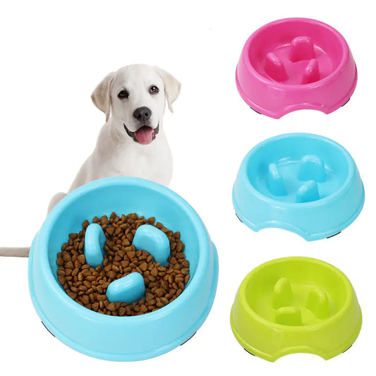 🐶🐾Plato Anti ahogo para Mascotas – Favorece una Alimentación Lenta y Saludable
