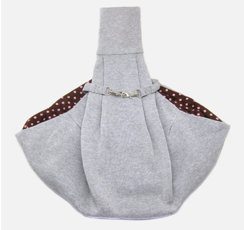 Bolsa tipo bandolera para mascotas, mochila plegable, trasportín de hombro🐾🌏
