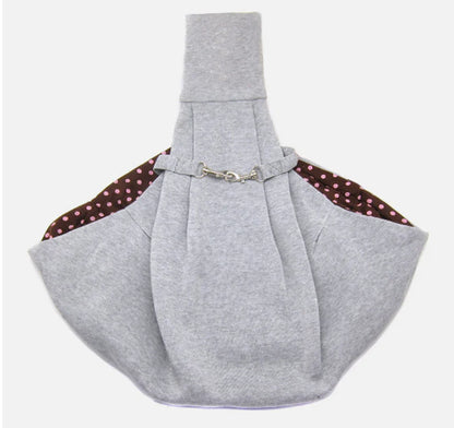 Bolsa tipo bandolera para mascotas, mochila plegable, trasportín de hombro🐾🌏
