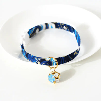 🐾 Collar Ajustable para Mascotas con Campanita Hueca