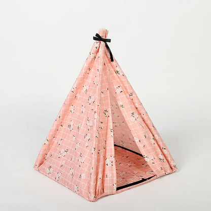 Tiendita plegable con mosquitera — el refugio perfecto para tu peludo🐾