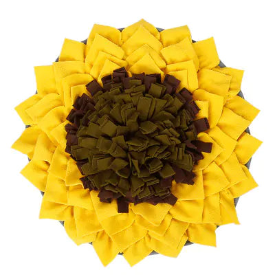 🌻Alfombra Olfativa para Mascotas en Forma de Girasol – Alimentación Lenta y Entrenamiento
