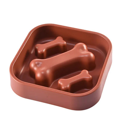 🐾🐶Cuenco de comida lenta para cachorros - Comedero anti-atragantamiento