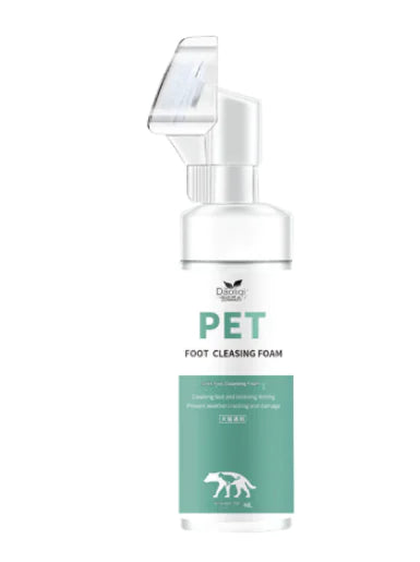 Espuma limpiadora para mascotas 150 ml – Cuidado de patas para perros y gatos-🐾✨
