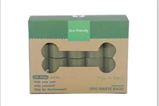Bolsas Biodegradables y Ecológicas para Desechos de Mascotas+dispensador