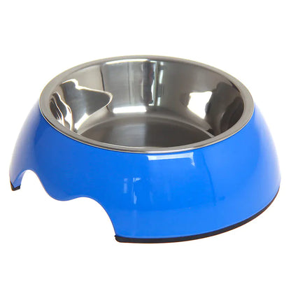 🥣 Tazón Antideslizante de Acero Inoxidable para Mascotas – Doble Uso, Máxima Comodidad 🐶🐱