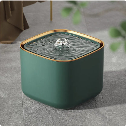 😻Dispensador Inteligente de Agua para Mascotas 3 L — Comedero Eléctrico para Gatos con Protección Antiquemaduras por Seco